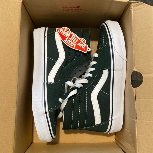 vans sk8 hi scarab true white